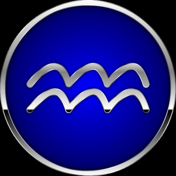 ♒ AQUARIUS Zodiac Gift Set ♒ Roller Bottle + Pocket Crystals + Incense Blend - Picture 6 of 6